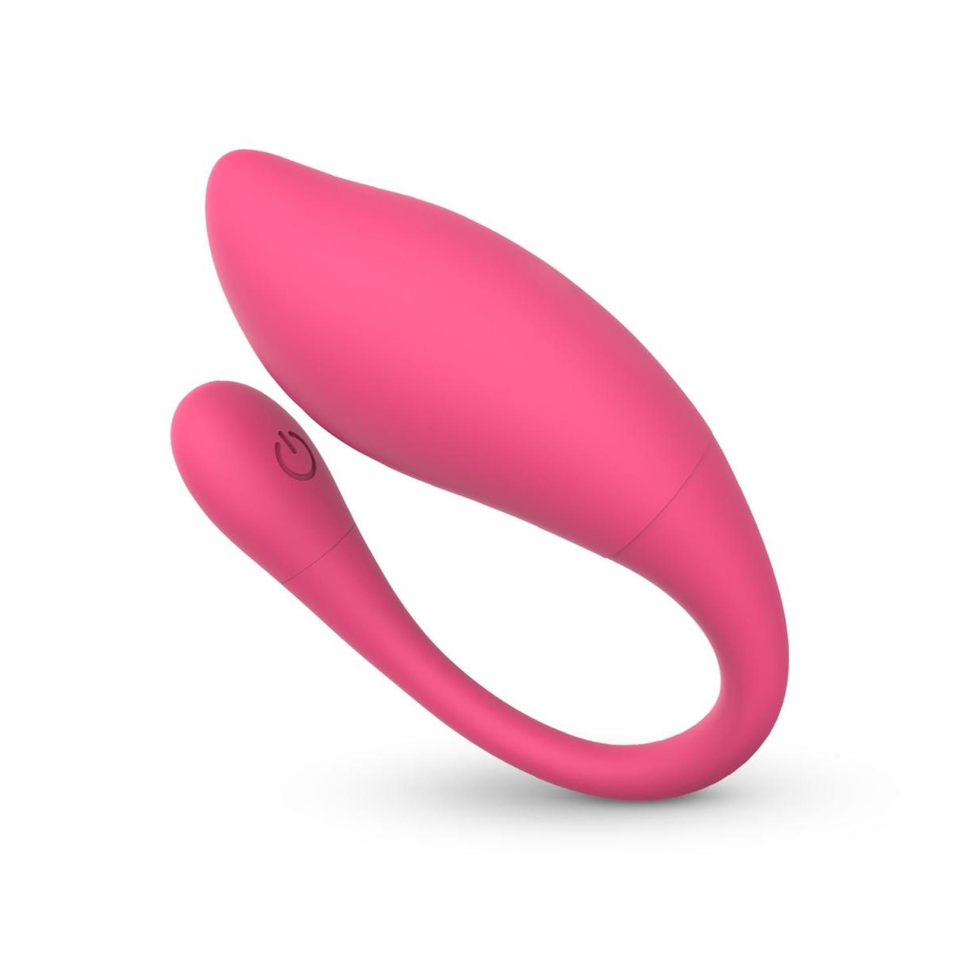 Виброяйцо EasyConnect Aria, 18 см (розовый)
