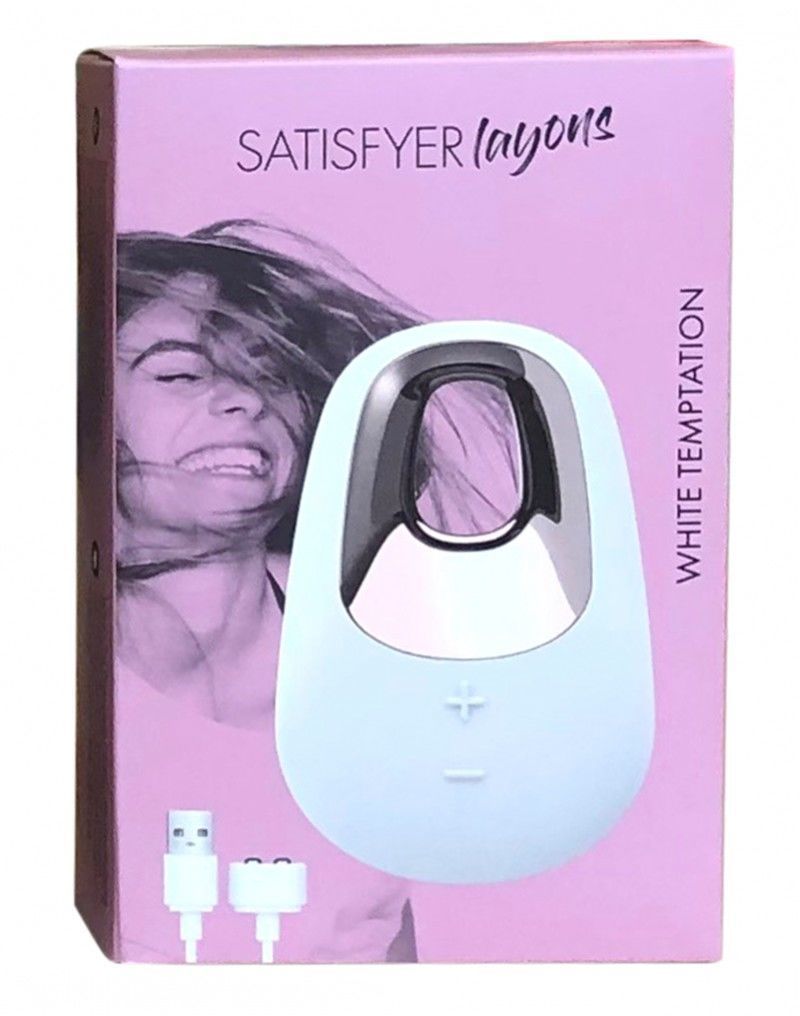 Вибратор для клитора Satisfyer White Temptation, 9,2 см (белый)