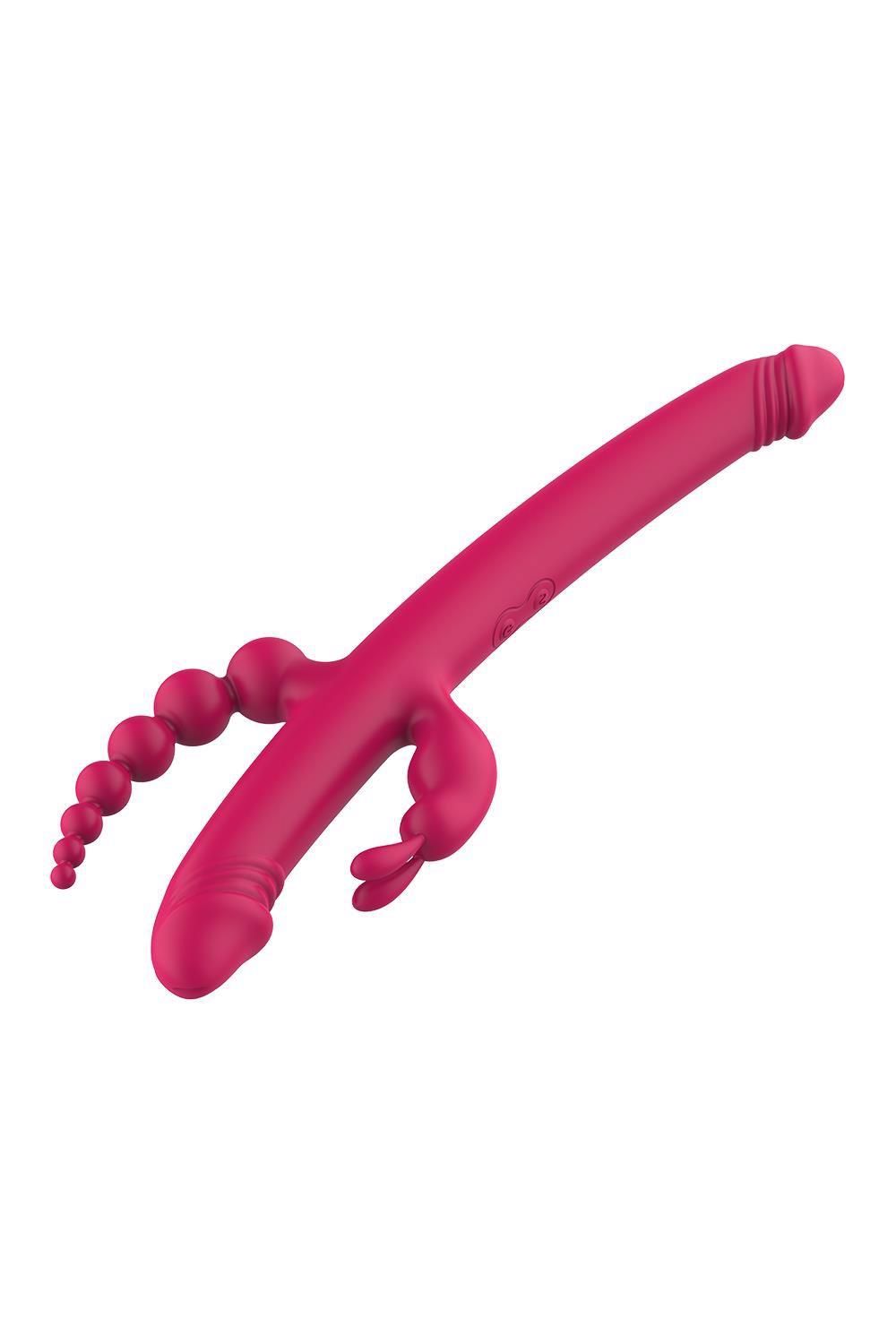 Вібратор Essentials Anywhere Pleasure Vibe, 40 см (рожевий)
