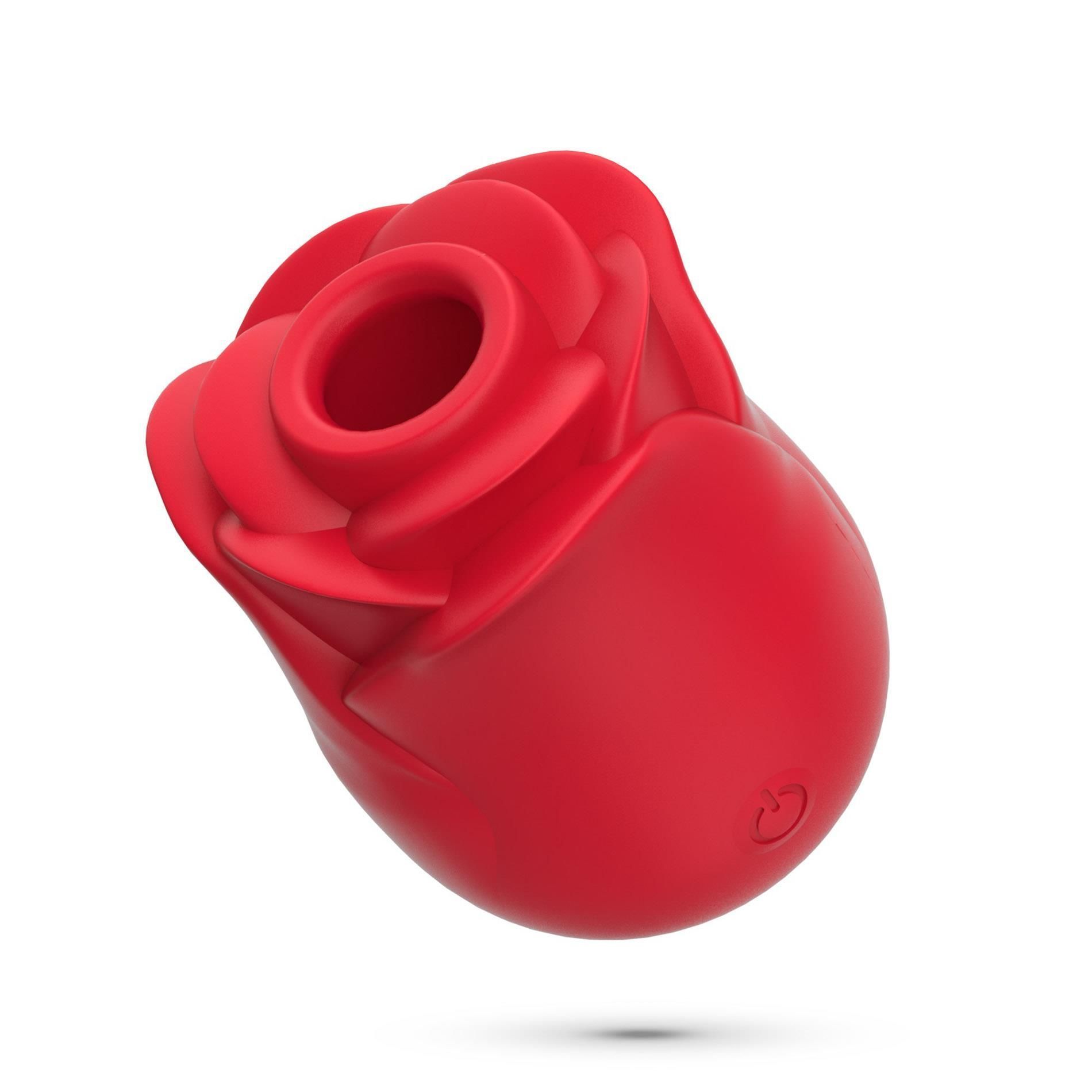 Вакуумный стимулятор клитора Crushious Rosita (красный)