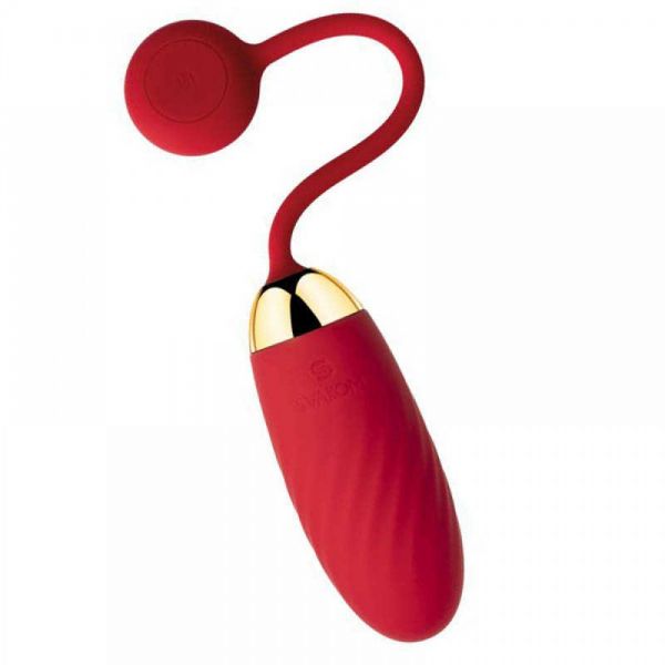 Wibrujące jajko Svakom Ella, 21,5 cm (czerwony)