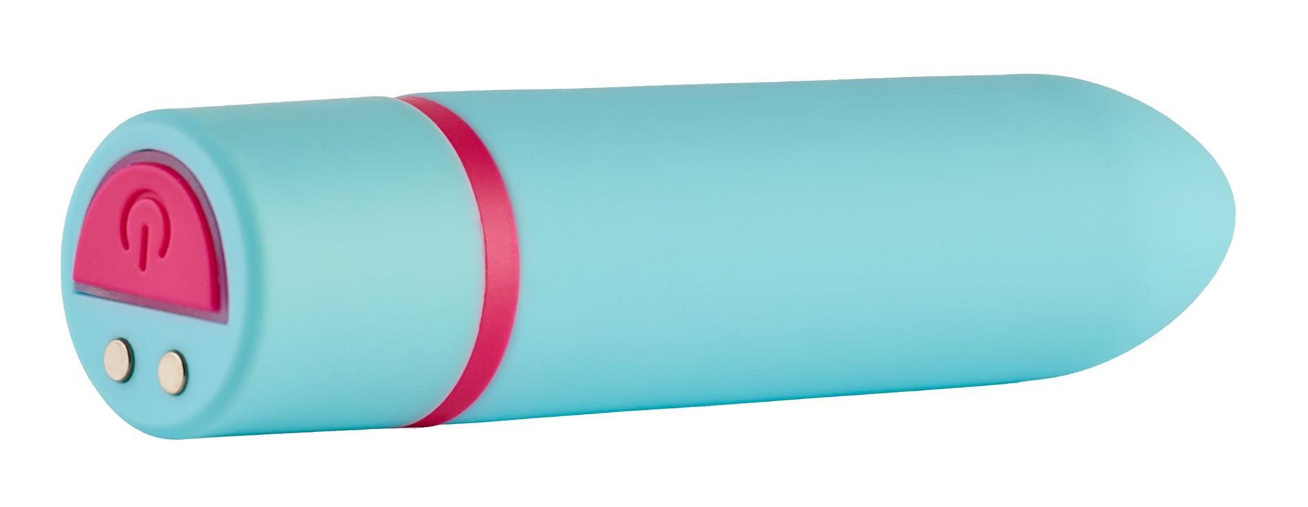 Mini wibrator Dream Toys Travel Buddy, 10 cm (turkusowy)
