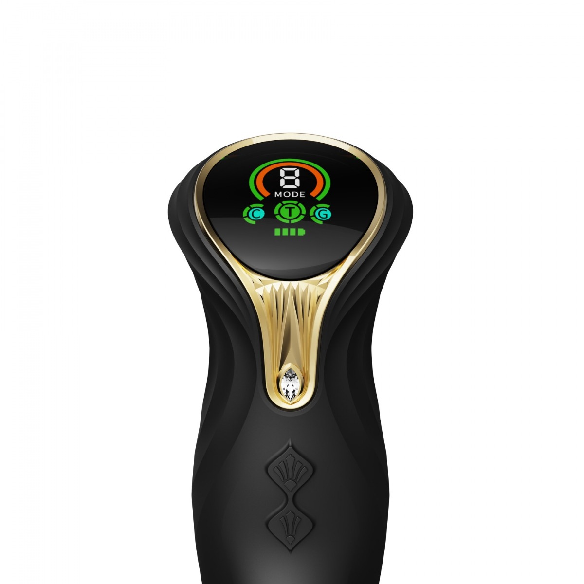 Вибратор-кролик Zalo Mose Rabbit Thruster, 25,7 см (черный)