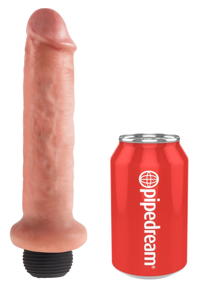 Фаллоимитатор King Cock Squirting Cock, 21,6 см (телесный)