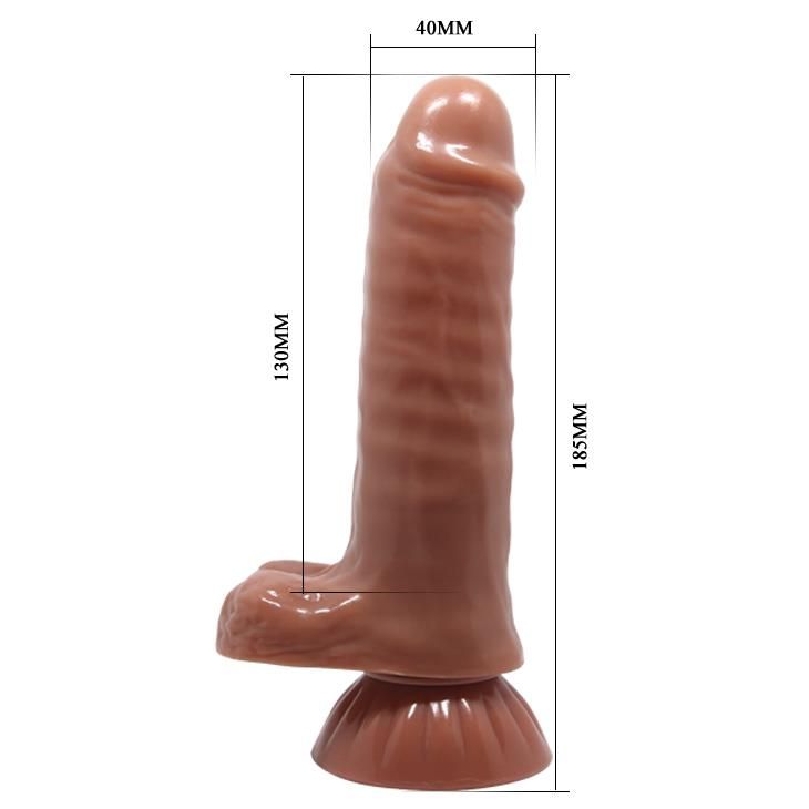 Dildo Baile Beautiful Encounter Baron, 18 cm (brązowy)