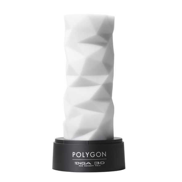 Мастурбатор Tenga 3D Polygon (белый)
