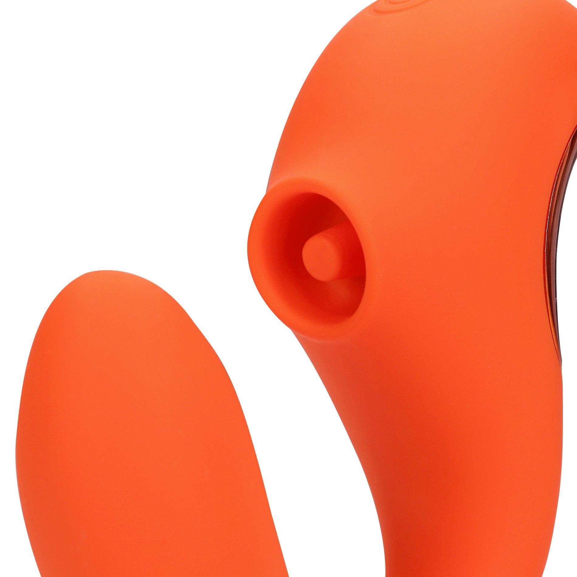 Вибратор Loveline Pulse Wave G-Spot (оранжевый)