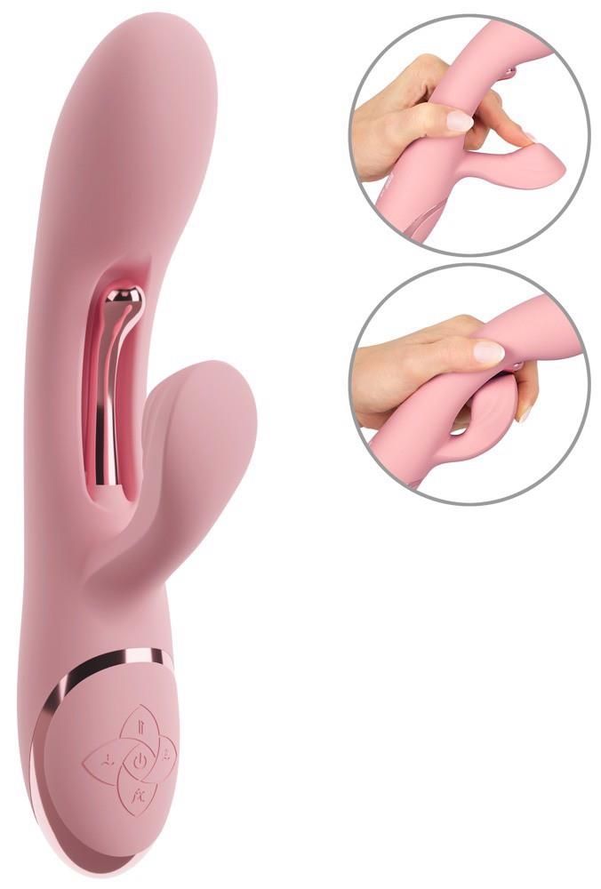 Wibrator królik Beau Coeur Avenor G-Spot, 23 cm (jasnoróżowy)