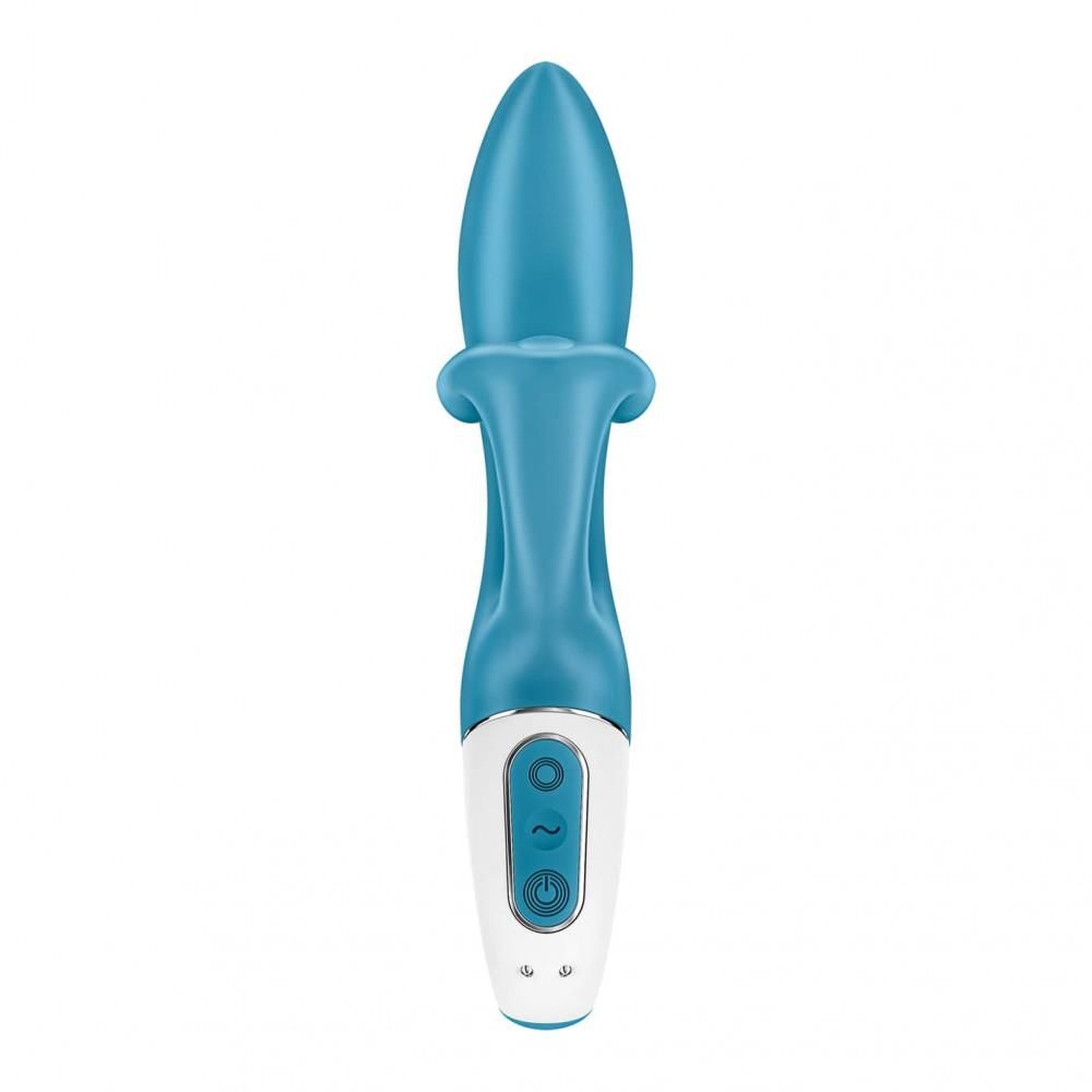 Вібратор-кролик Satisfyer Embrace Me, 20,5 см (бірюзовий)
