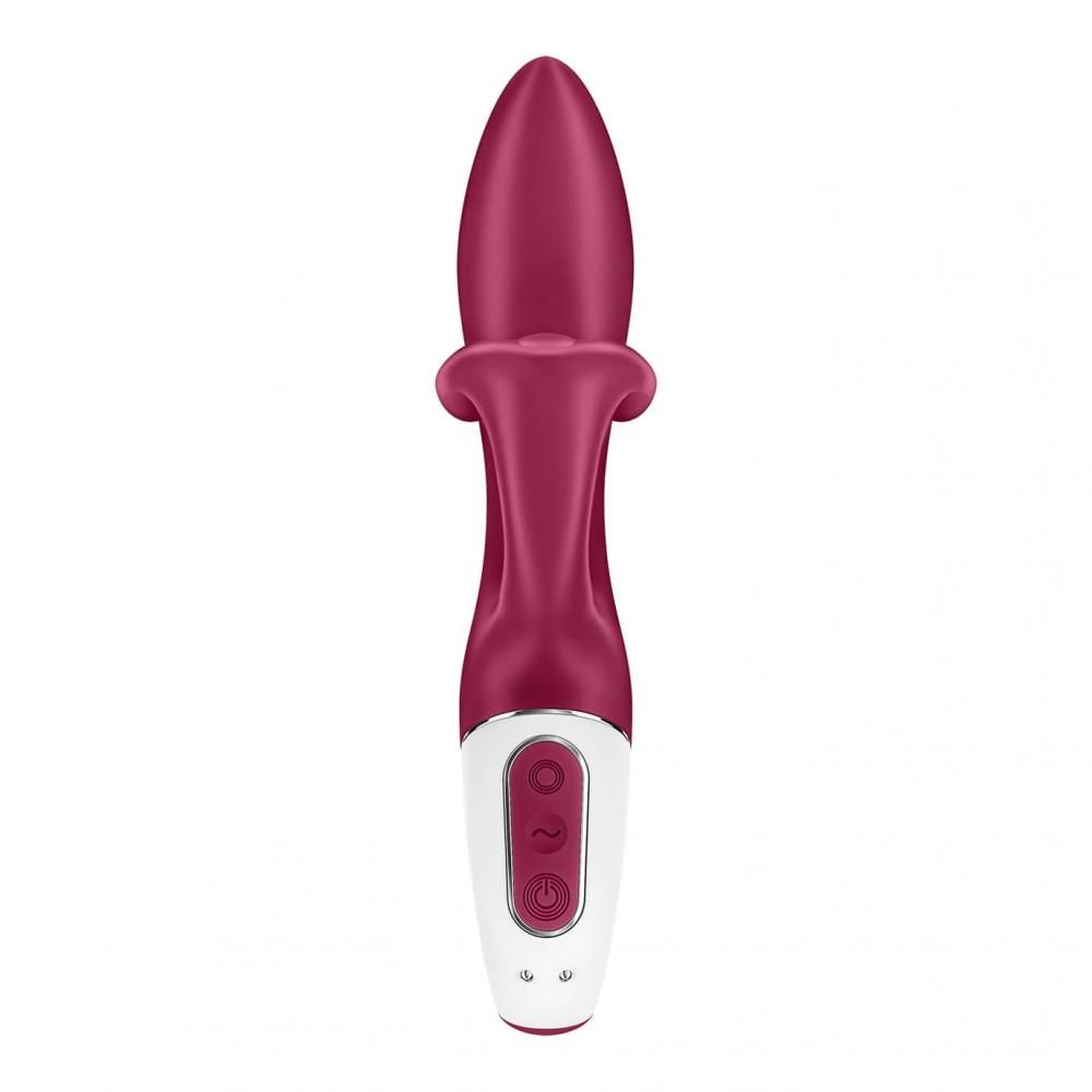 Вібратор-кролик Satisfyer Embrace Me, 20,5 см (бордовий)