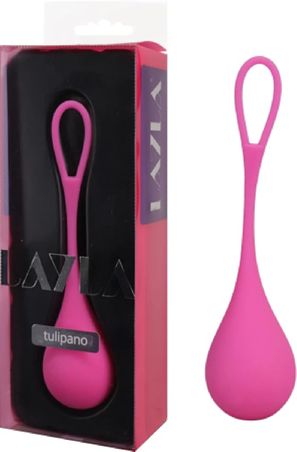 Вагинальные шарики Layla Tulipano Kegel Balls, 3,7 см (розовый)