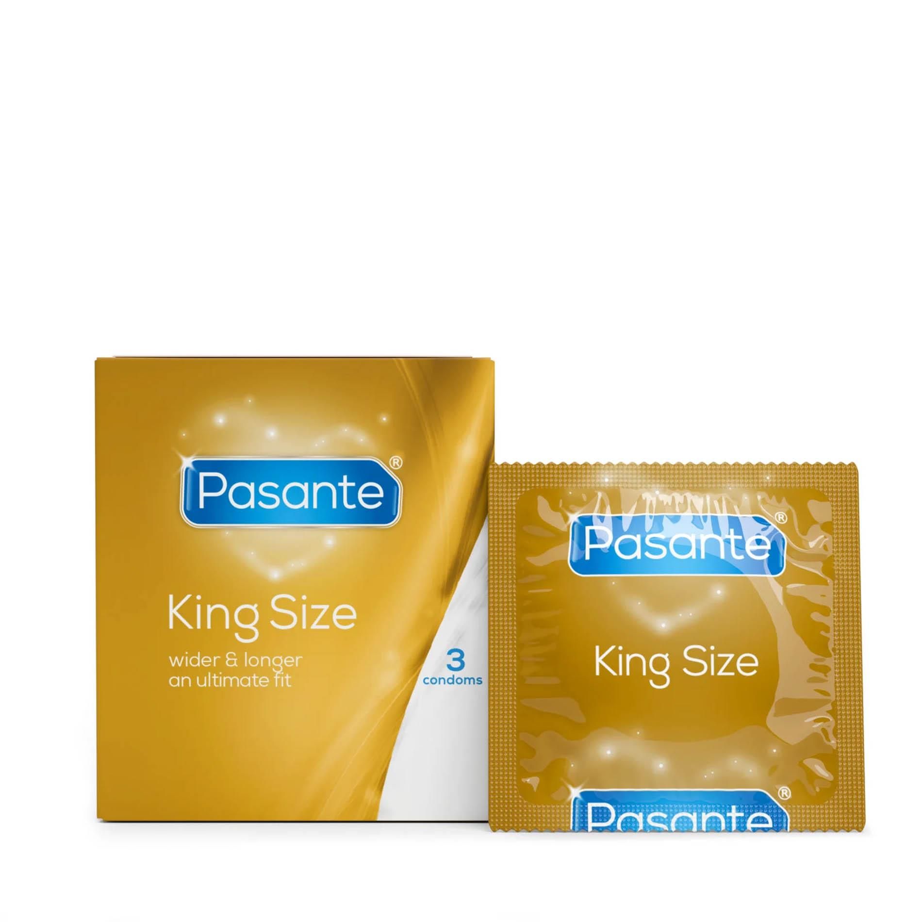 Презервативы Pasante King Size XL, 3 шт