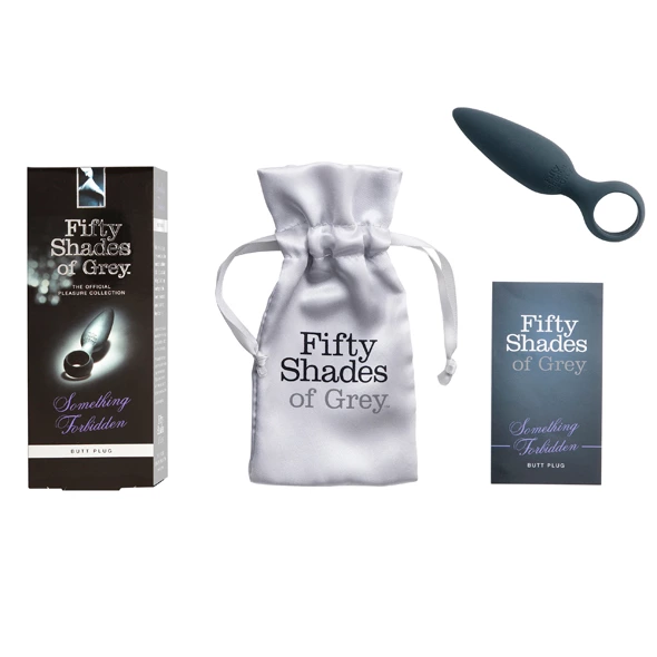 Korek analny Fifty Shades of Grey Something Forbidden, 10.8 cm (czarny)