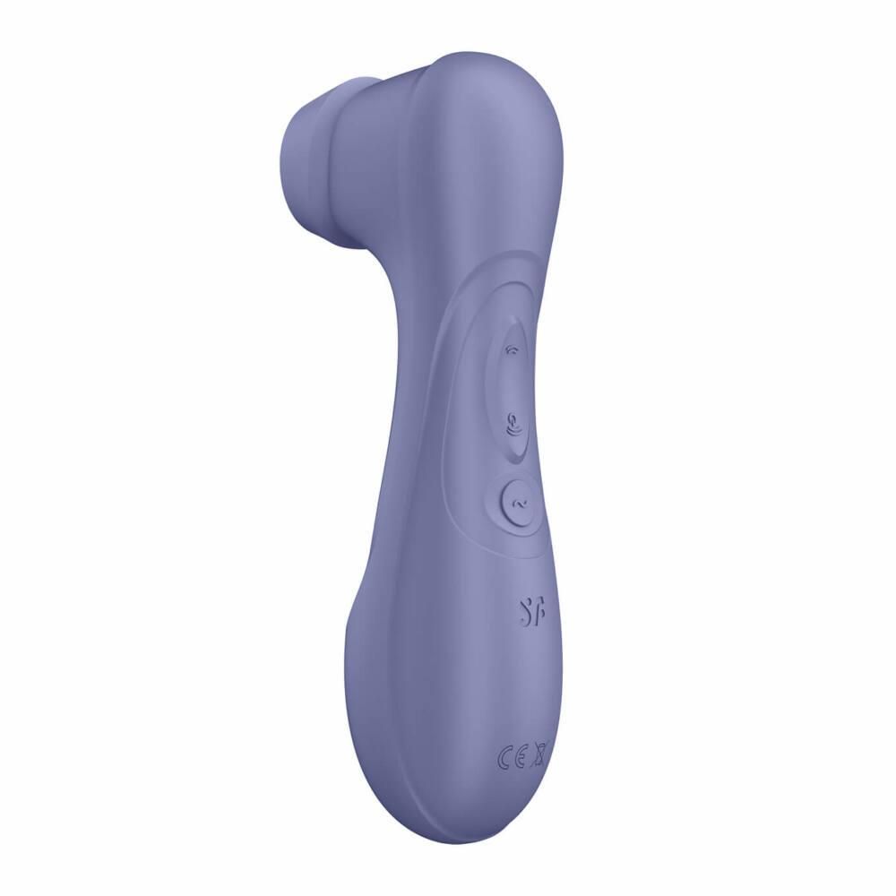 Вакуумний стимулятор клітора з вібрацією Satisfyer Pro 2 Generation 3 with Liquid Air (фіолетовий)