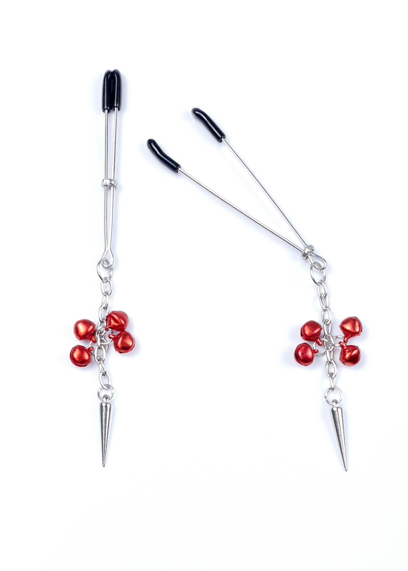 Зажимы для сосков Exclusive Nipple Clamps No.4 Fetish Boss Series (красный)