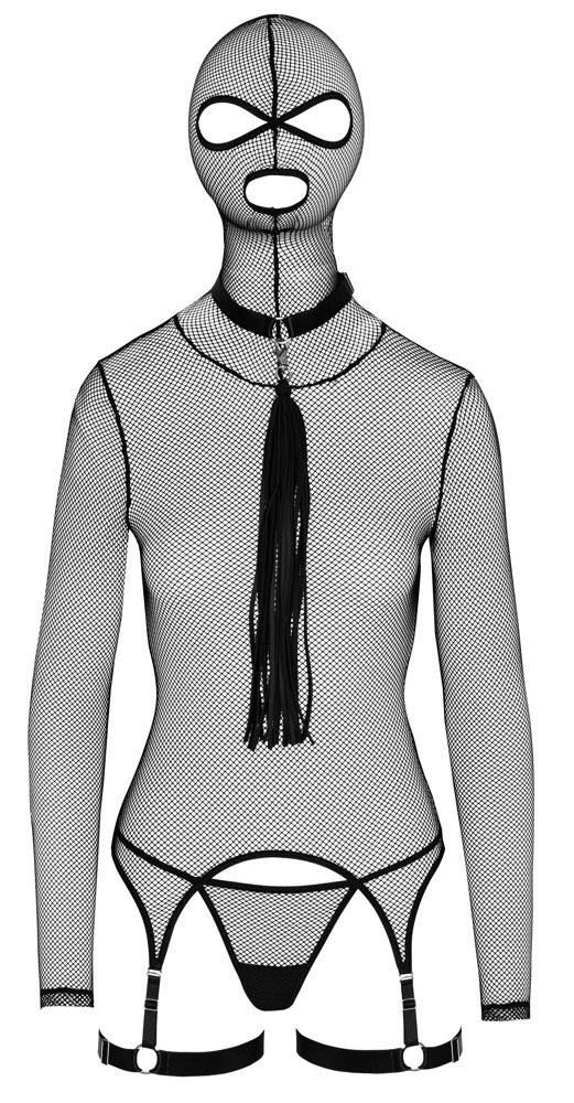 Эротический комплект Bad Kitty, XL (черный)