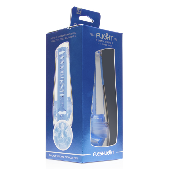 Masturbator Fleshlight Flight Commander (niebieski)