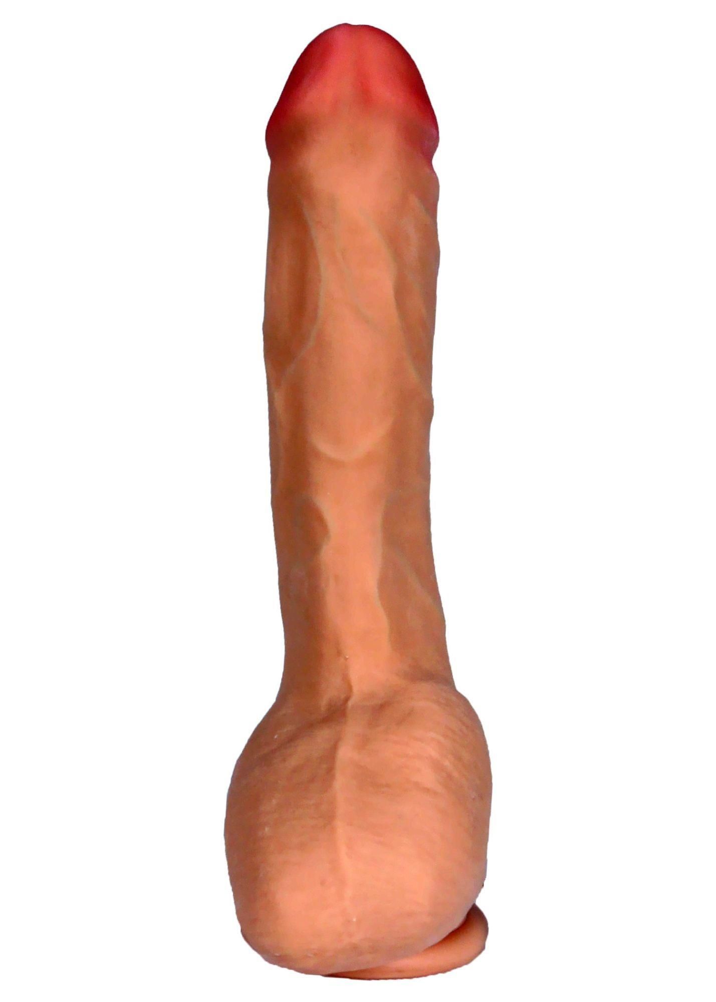 Вибратор B - Series Real Zeus-Loveclonex 9", 25 см (телесный)