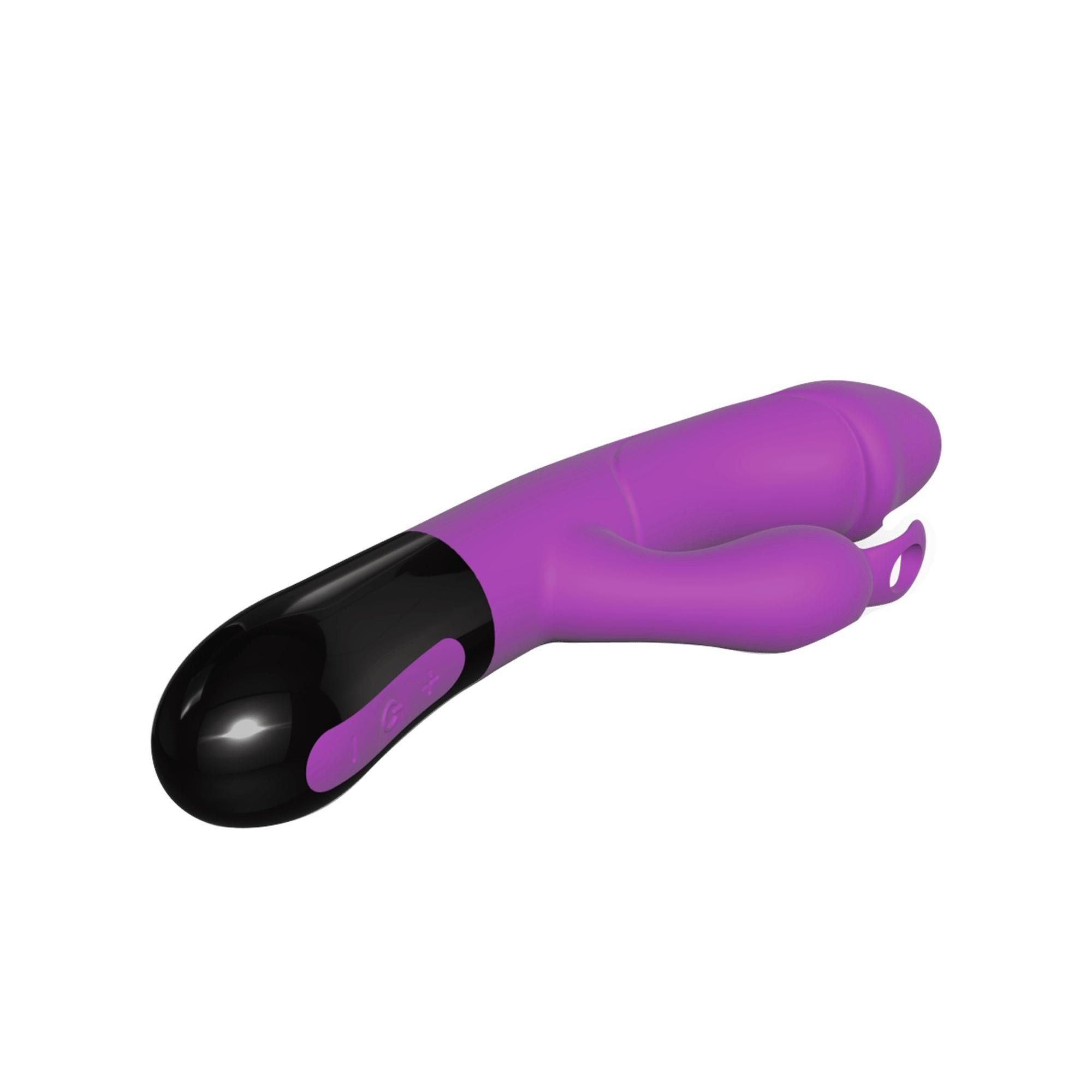 Вібратор-кролик Adrien Lastic Ares 2.0, 20,6 см (фіолетовий)