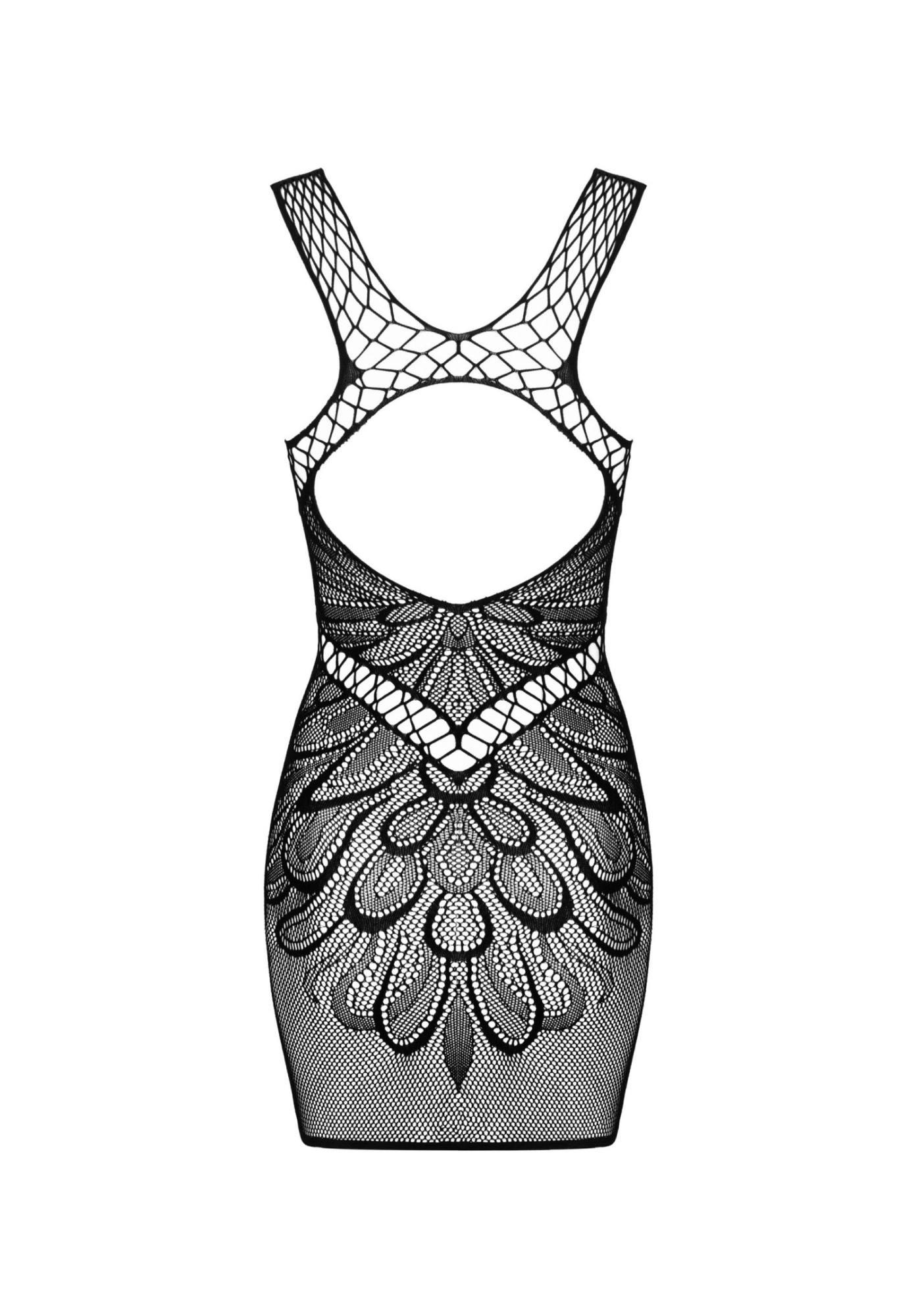 Seksowna sukienka Obsessive D608, S/M/L (czarny)