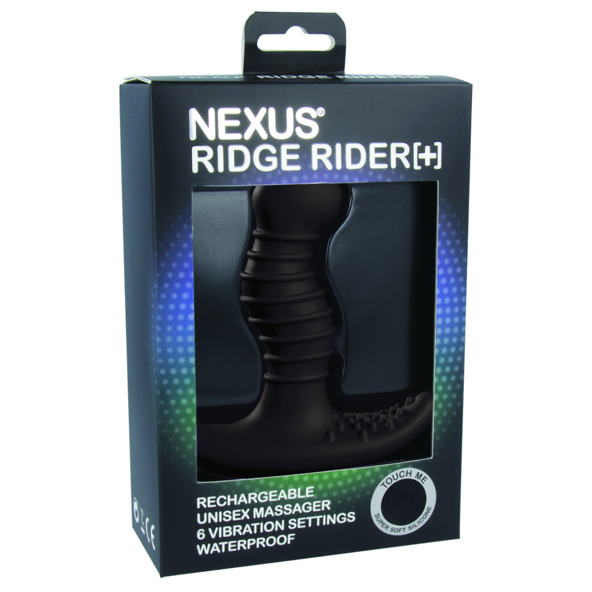 Стимулятор простаты Nexus Ridge Rider+, 12,7 см (черный)