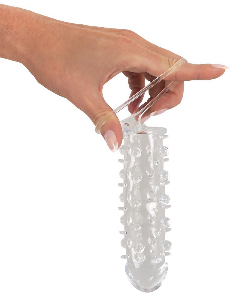 Насадка на пенис Crystal Skin Penis Hülle, 11 см (прозрачный)