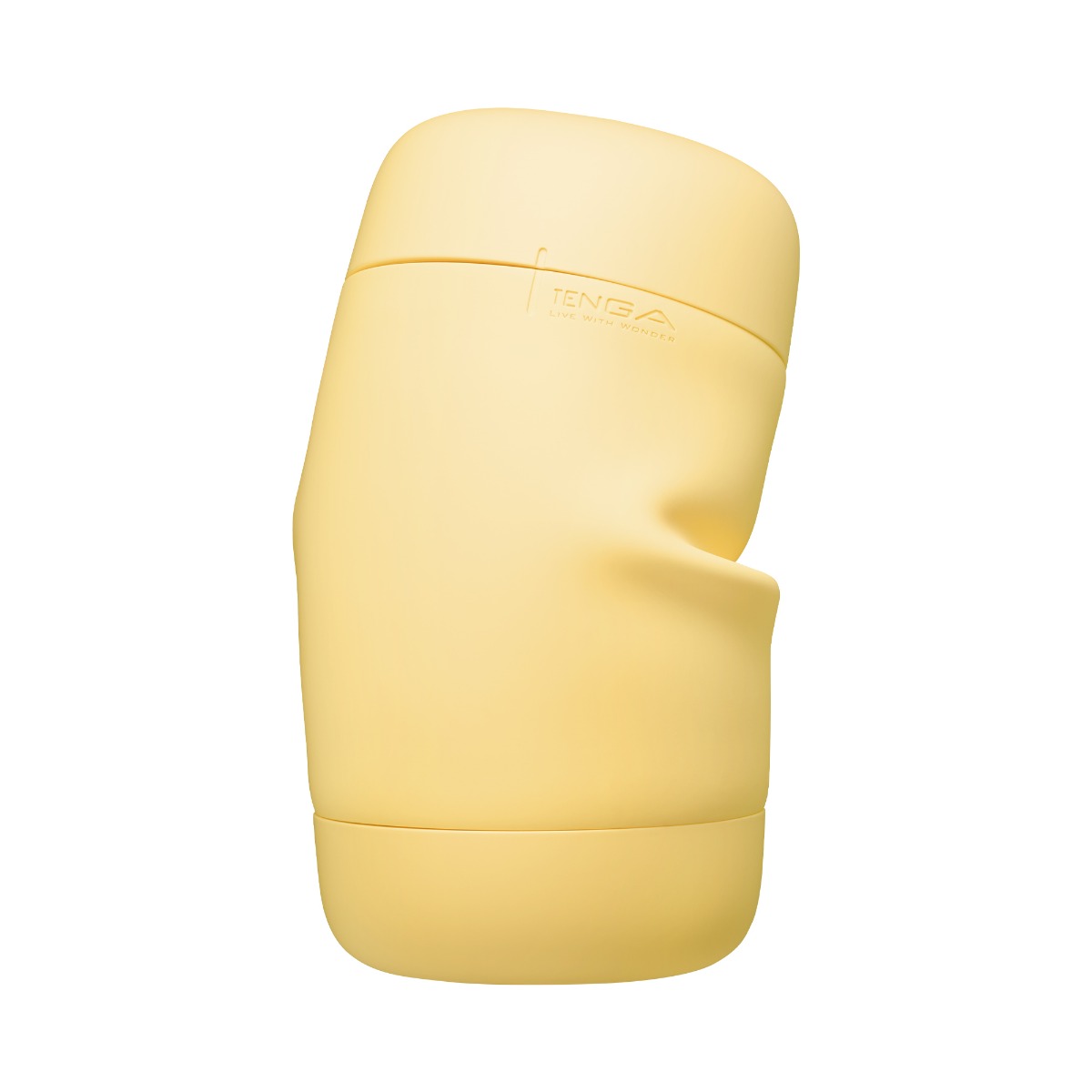 Мастурбатор Tenga Puffy Custard (желтый)