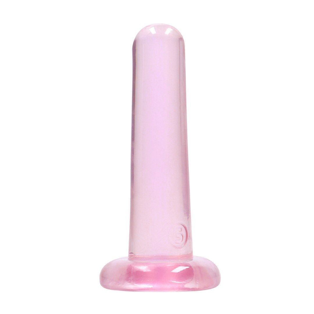 Фаллоимитатор Realrock Crystal Clear Dildo 5.3", 13.5 см (розовый)
