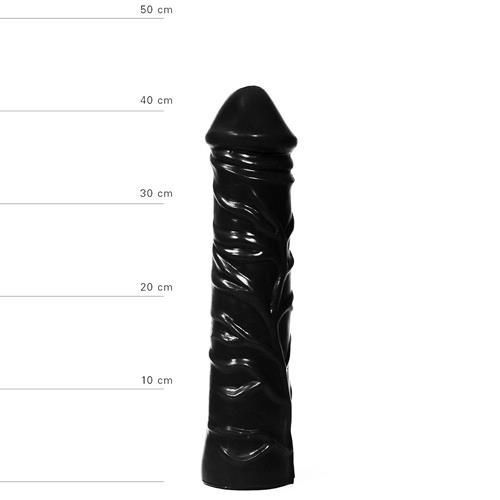 Фалоімітатор Mister B All Black August, 32 см (чорний)