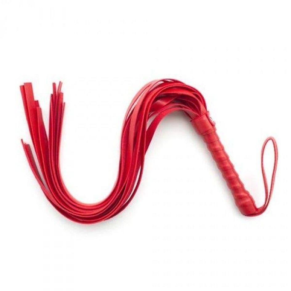 Флогер Toyz4lovers Frusta a frange Squash Whip, 45 см (красный)