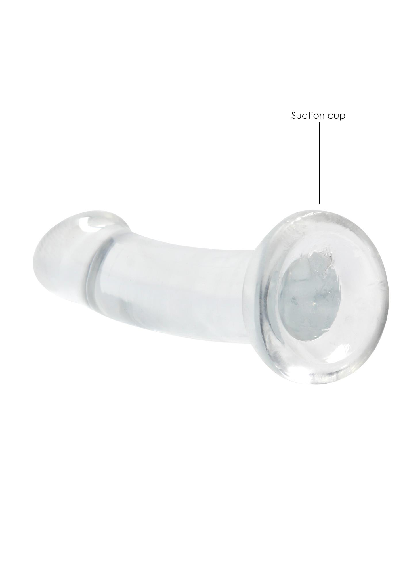 Фаллоимитатор RealRock Crystal Clear 6.7", 17 см (прозрачный)