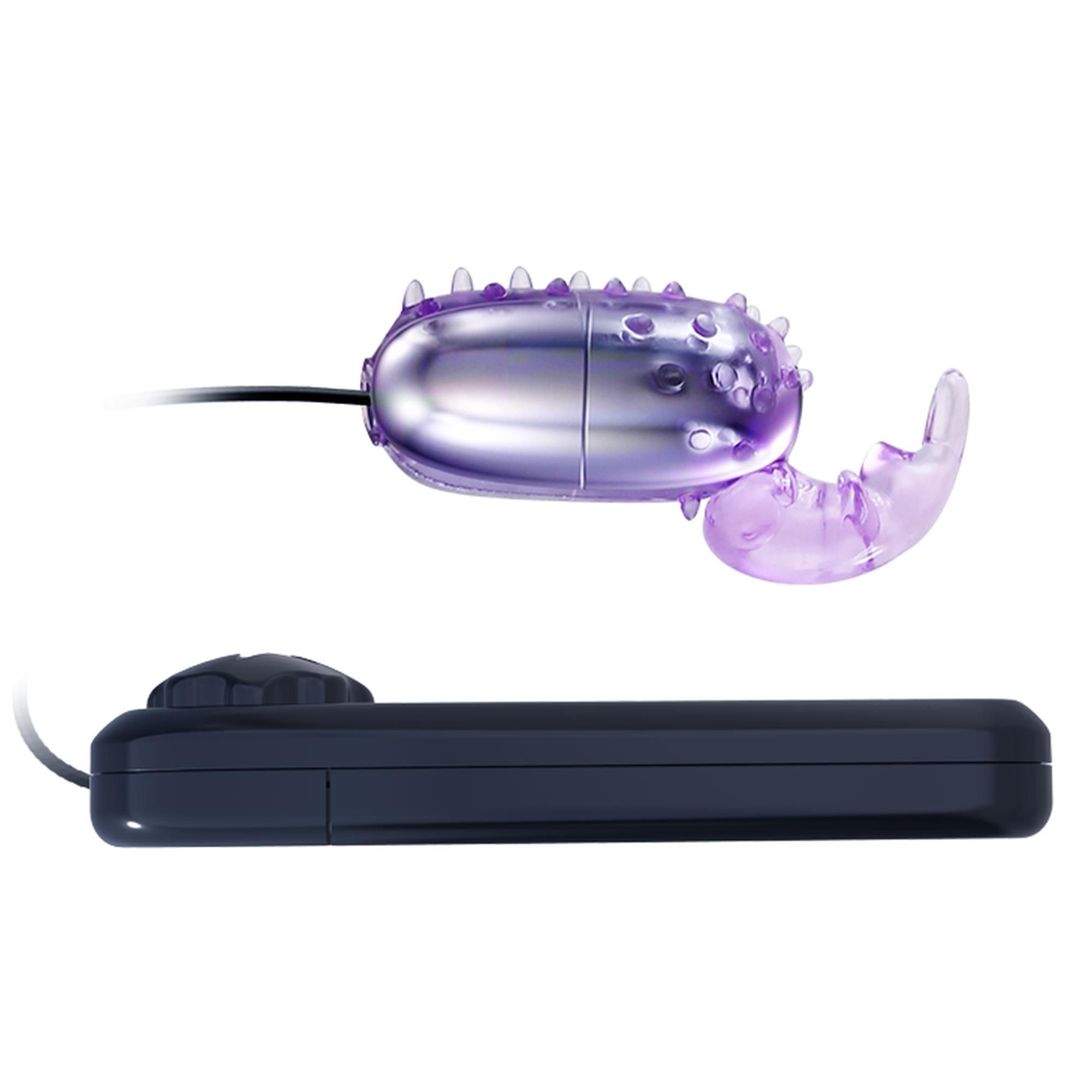 Виброяйцо Baile S-Vibe Super Vibrator, 9.2 см (фиолетовый)