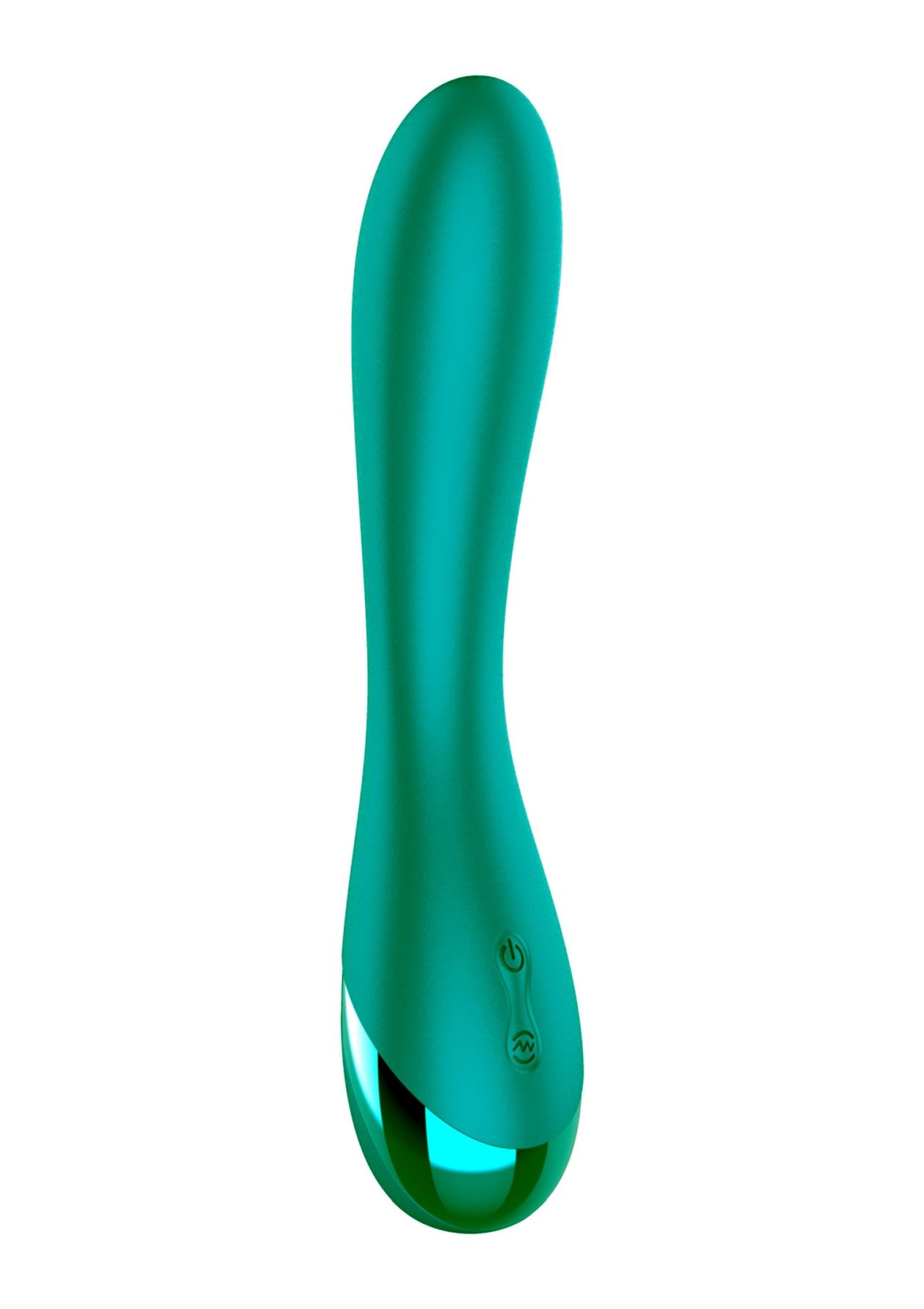 Вибратор Xocoon Timeless Love G-Spot, 19 см (зеленый)
