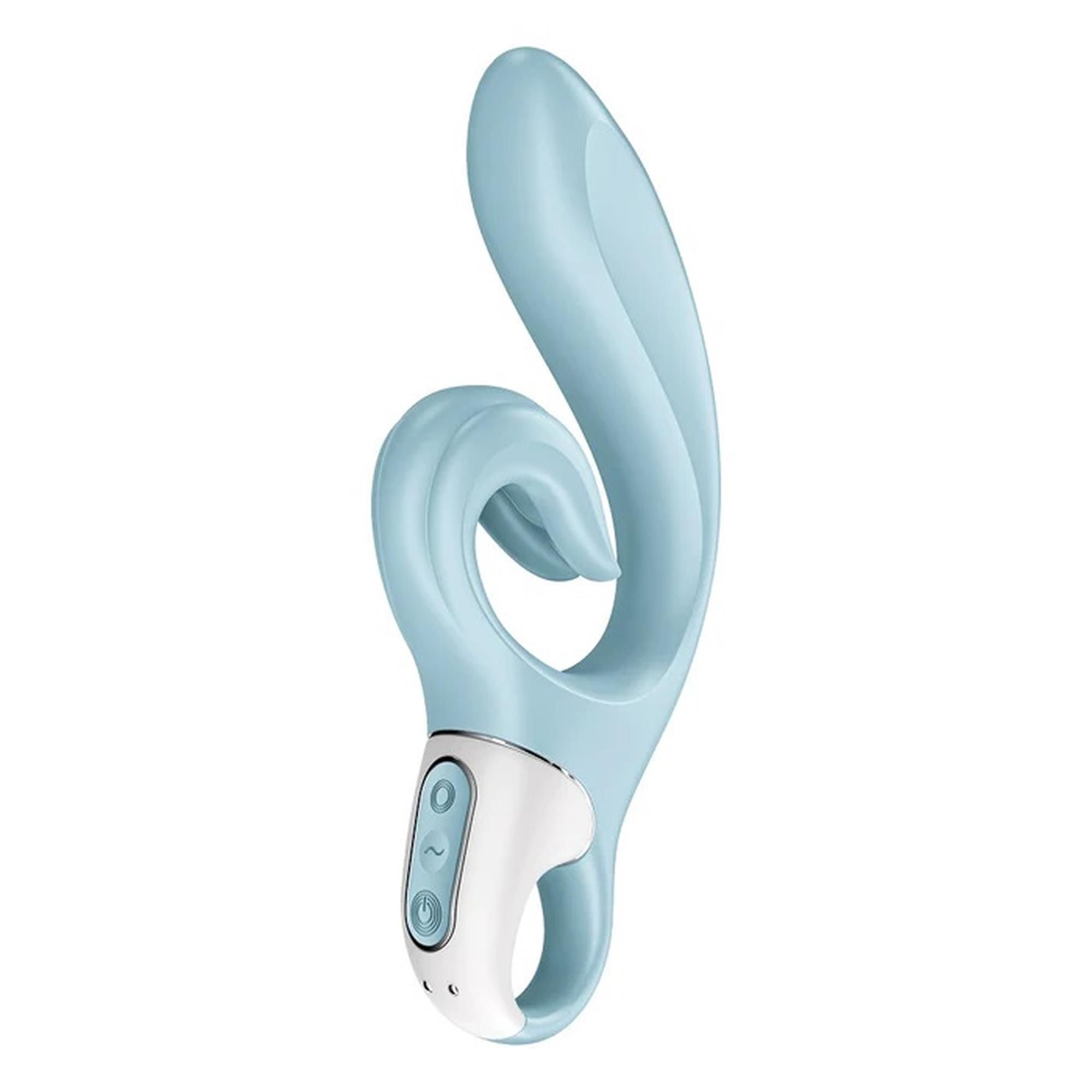 Вибратор-кролик Satisfyer Love Me, 22 см (голубой)