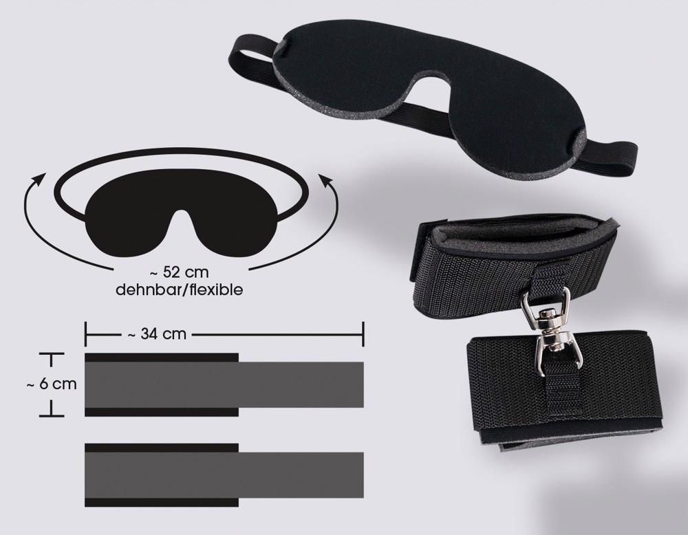 Набір БДСМ Orion Bad Kitty Bondage Kit (чорний)