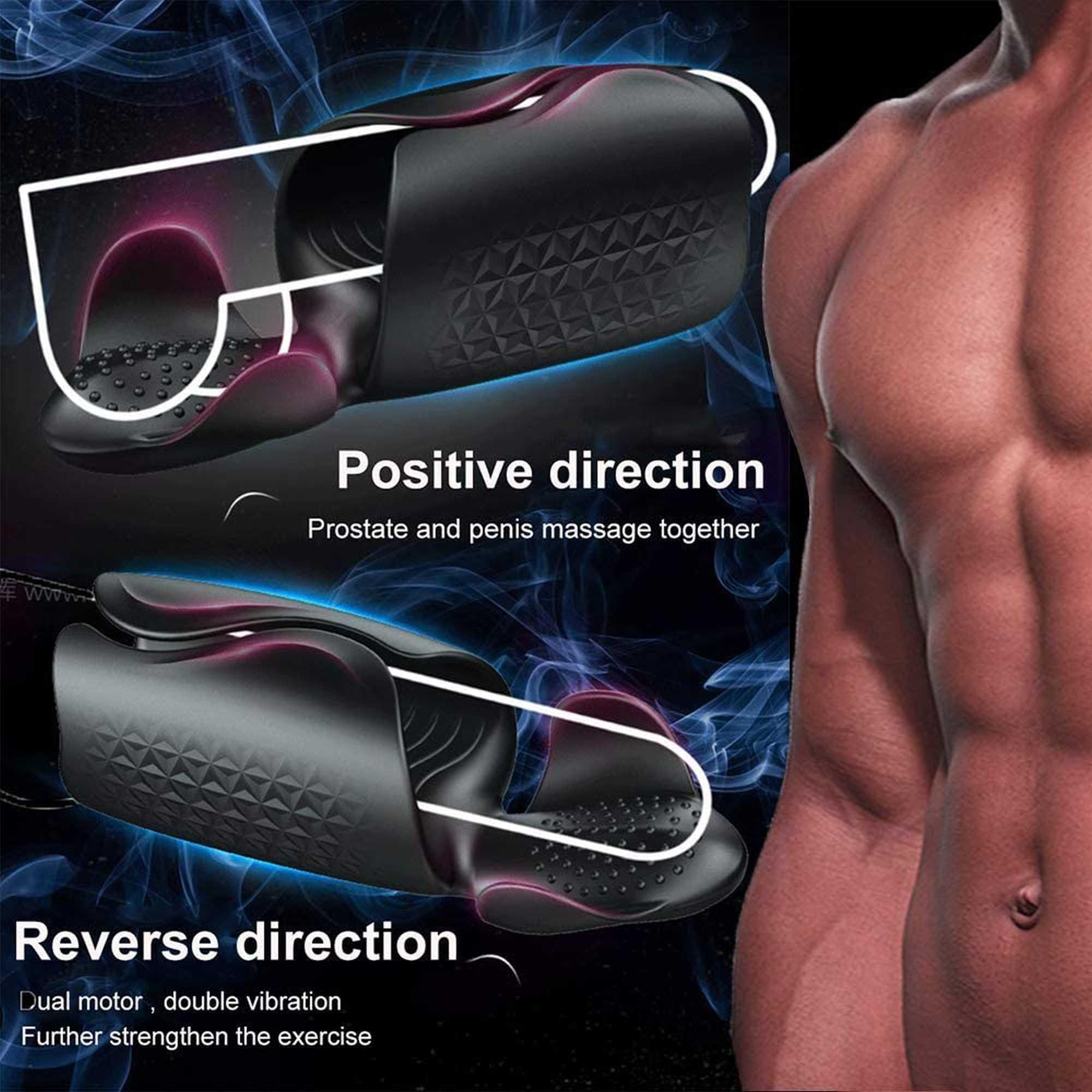 Мастурбатор B - Series Cute Amanda Multi-function Stroker (чорний)