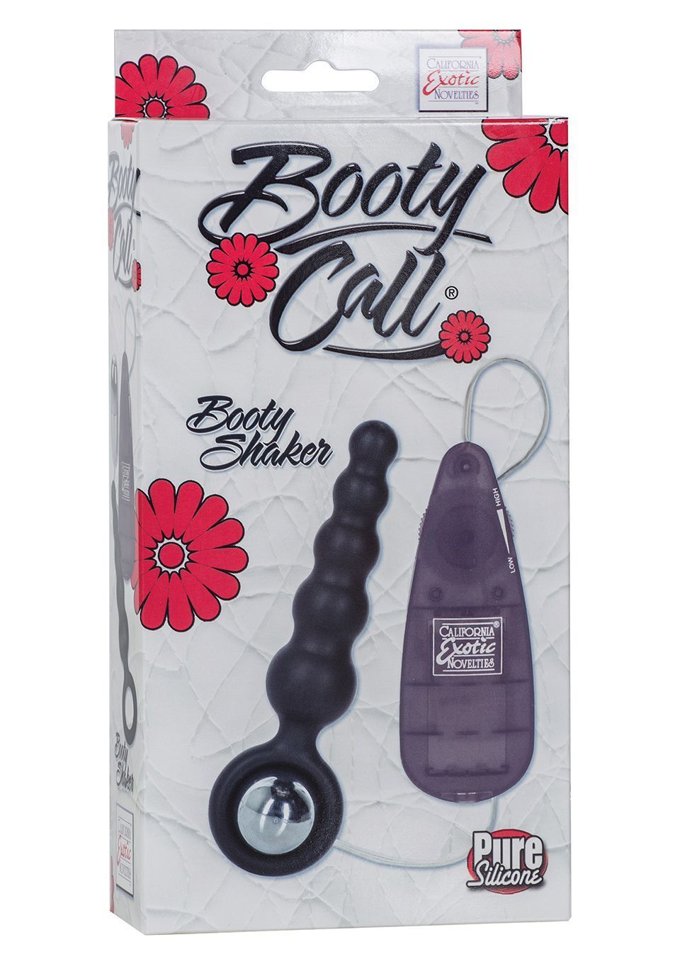 Анальна пробка California Exotic Novelties Booty Call, 10.3 см (чорний)