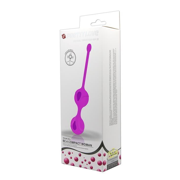 Вагинальные шарики Pretty Love Kegel Tighten Up II, 16,3 см (фиолетовый)