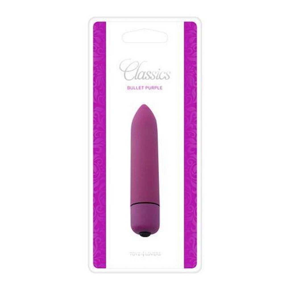 Мини-вибратор Toyz4lovers Bullet Classics, 9 см (фиолетовый)