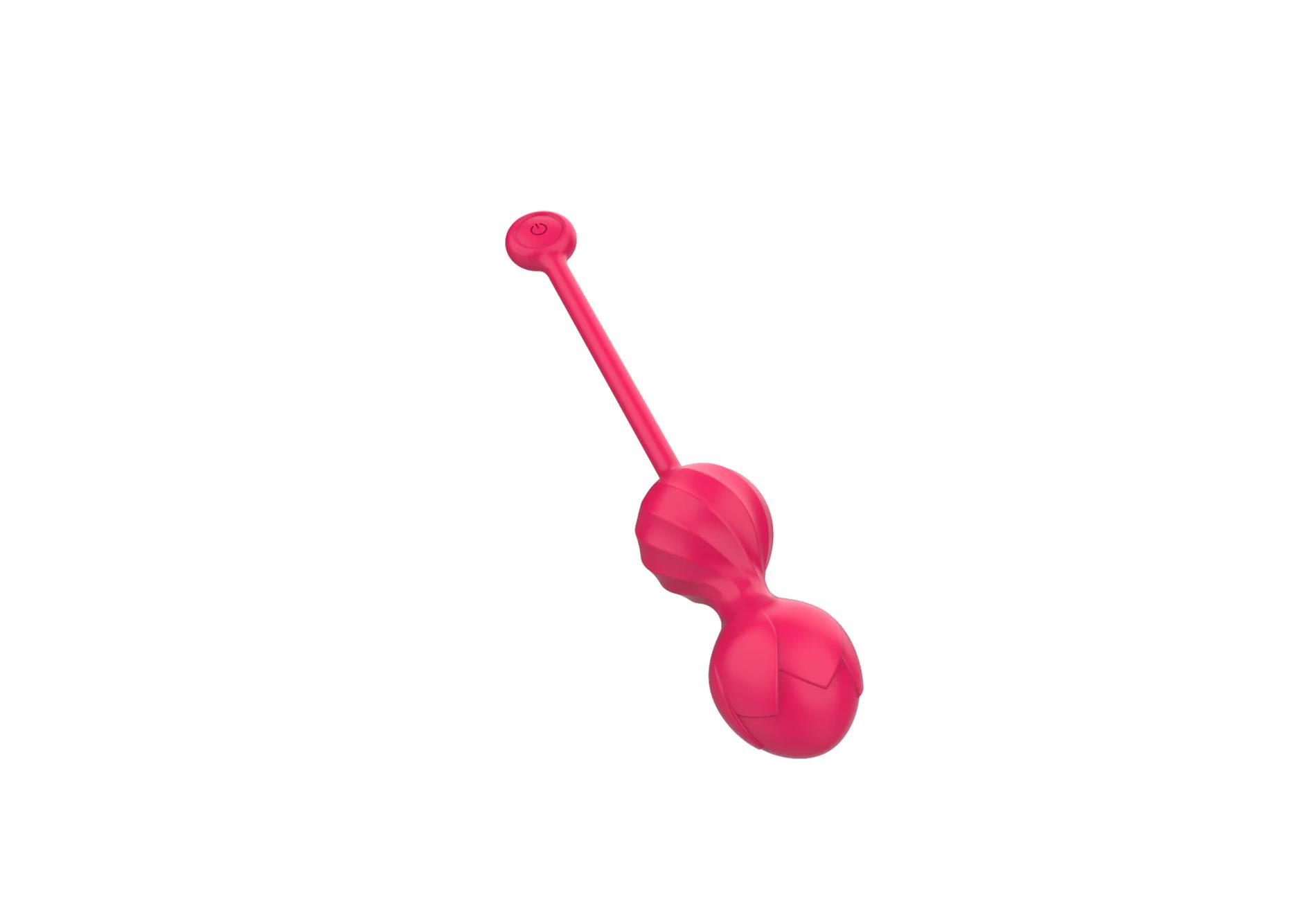 Вагинальные шарики Lovesecret Premium Love Balls App Function, 21.8 см (розовый)
