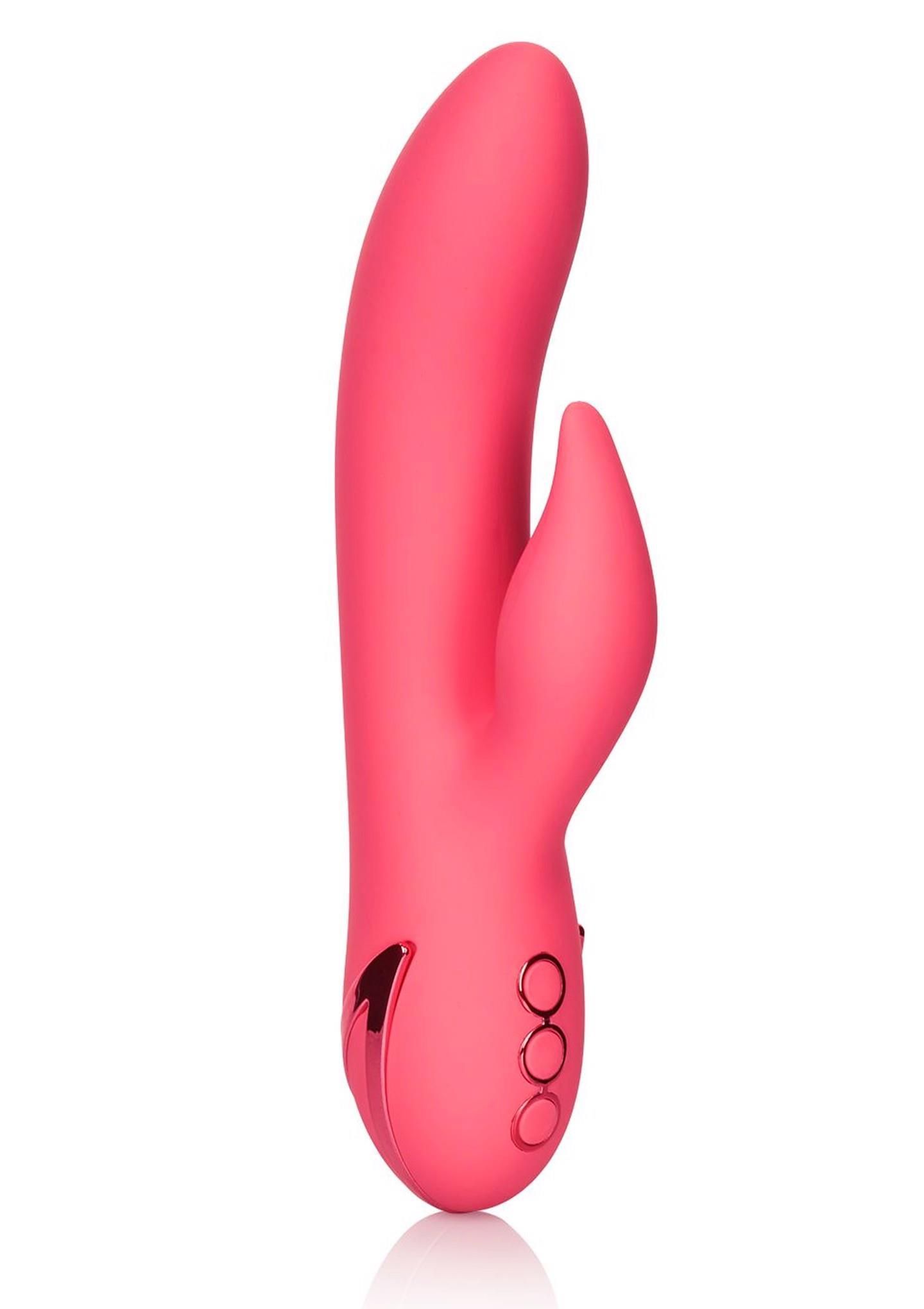 Вибратор кролик CalExotics California Dreaming San Francisco, 12х3,3 см (розовый)