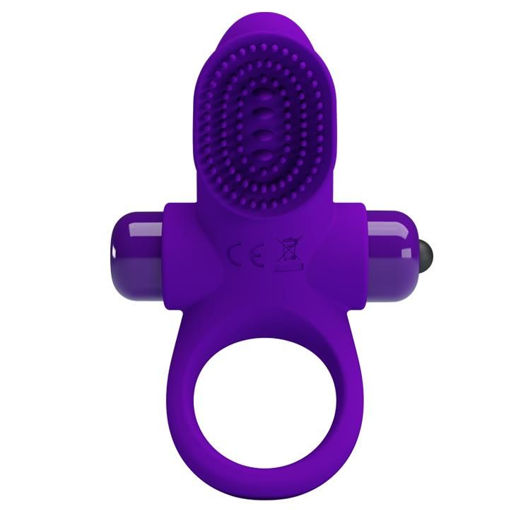 Віброкільце Pretty Love Vibrant Penis Ring II, 8,6 см (фіолетовий)
