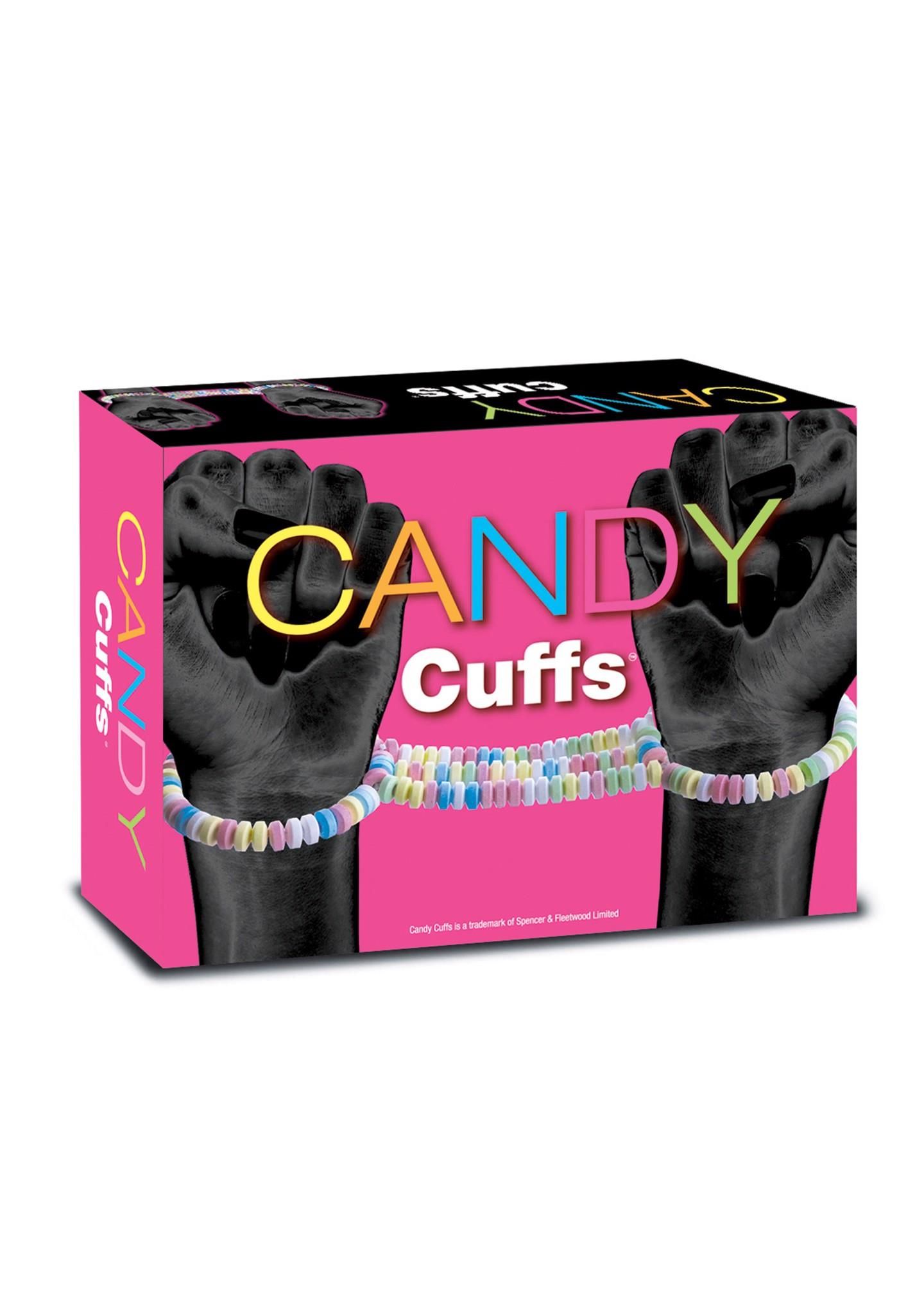 Cukierkowe kajdanki StRubber Candy Cuffs (multi)