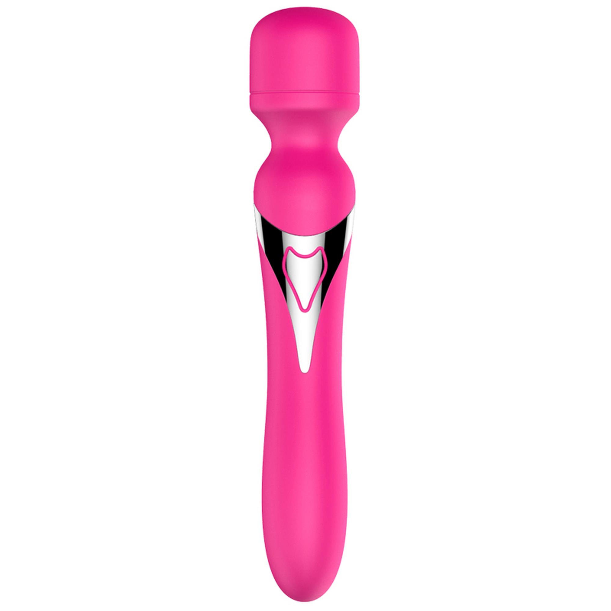 Вибратор B - Series Fox Dual Massager Pulsator, 22.6 см (розовый)