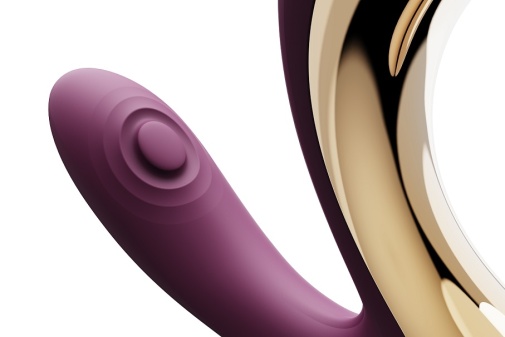 Вибратор Zalo Talis G-Spot PulseWave, 14,4 см (фиолетовый)