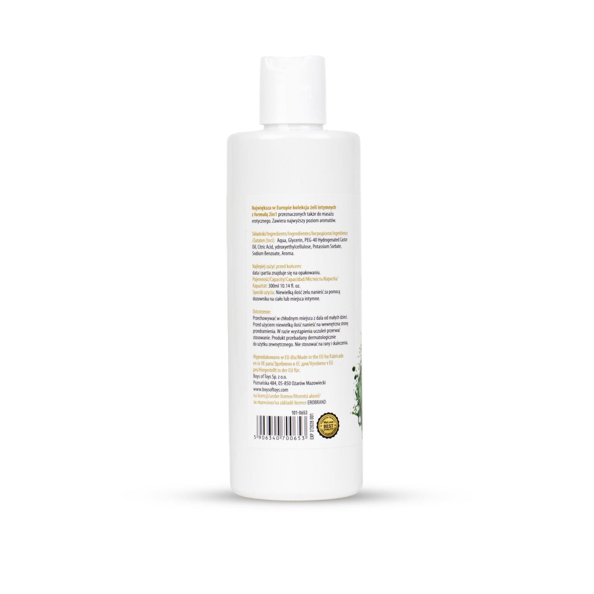 Lubrykant MyLove Aroma Series Intim&Massage 2in1 Hemp, 300 ml