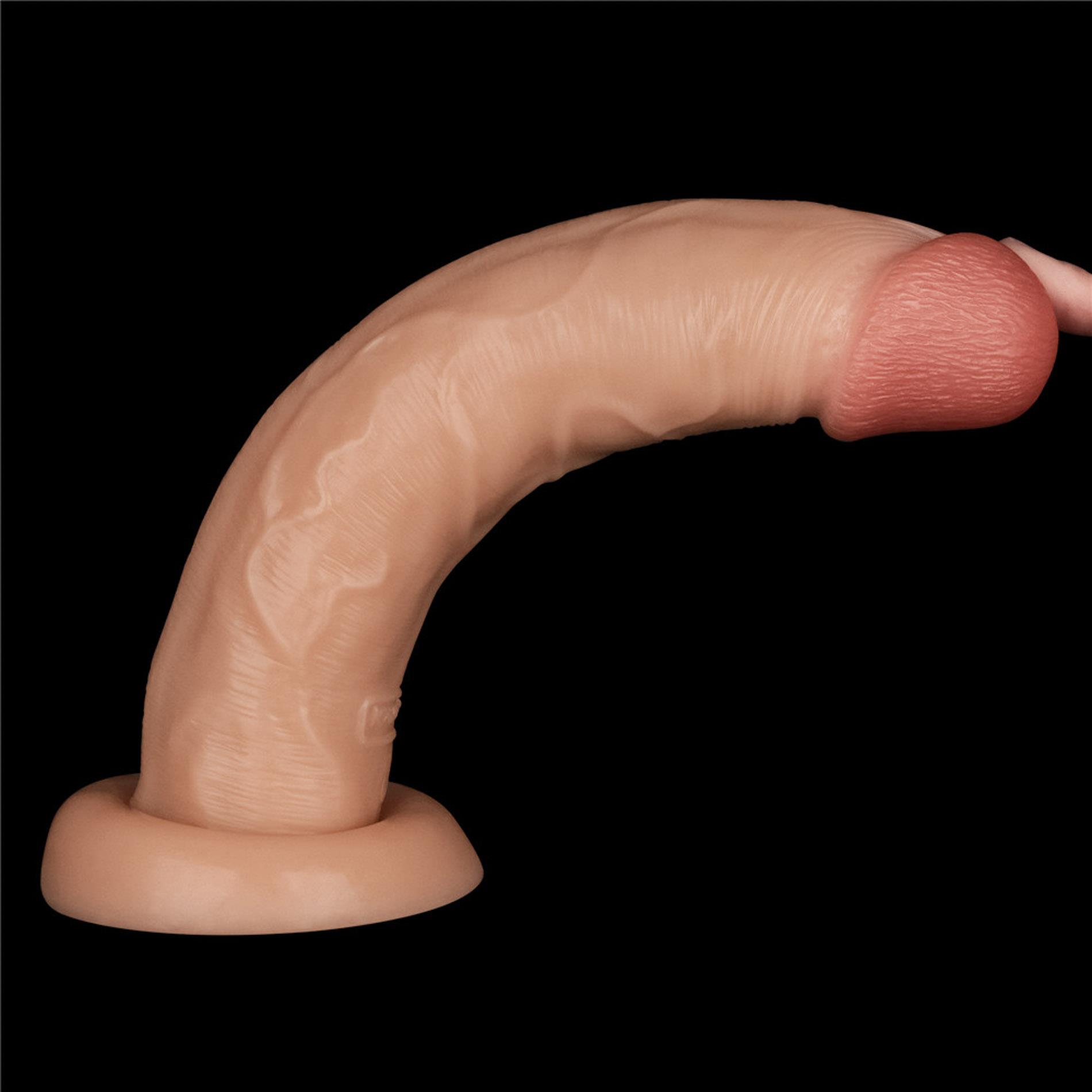 Вибратор Lovetoy Power Basics Cock 10'', 26,2 см (телесный)