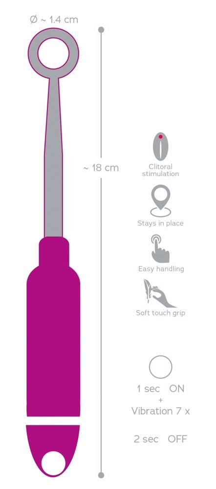 Wibrator łechtaczkowy You2Toys Clit Stimulation Loop (różowy)