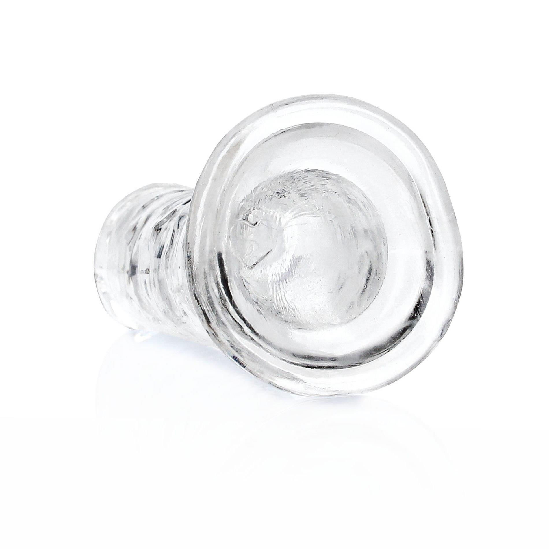 Фаллоимитатор RealRock Crystal Clear Realistic Dildo 6'', 15.5 см (прозрачный)