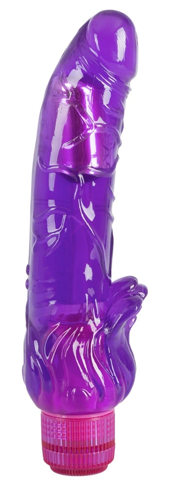 Seven Creations - Wibrator, Fioletowy, 23 cm